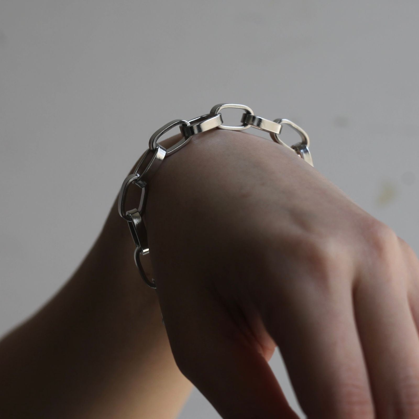 【残り一点】Flat Chain Bracelet(SILVER)