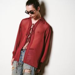 【残り一点】Sheer Corded Shirts