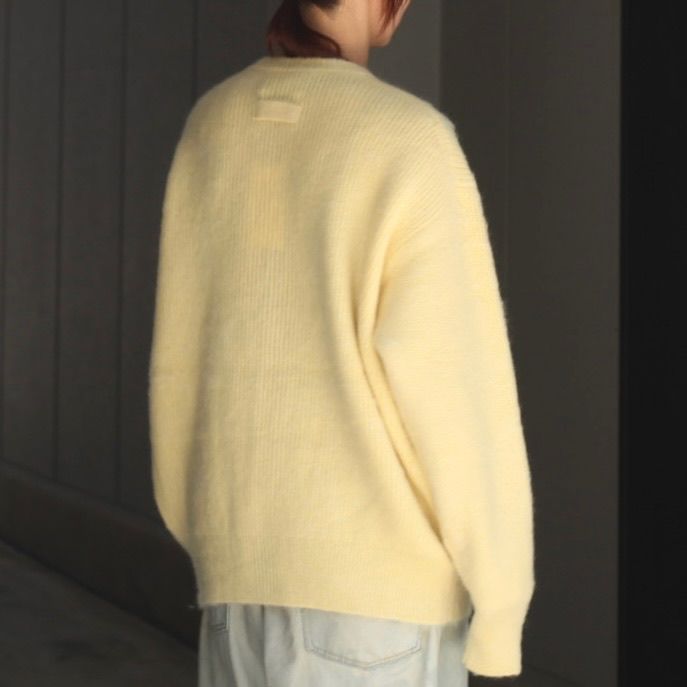 ssstein - 【残り一点】Kid Mohair Knit Cardigan | ACRMTSM ssstein - 【残り一点】Kid Mohair Knit Cardigan | ACRMTSM
