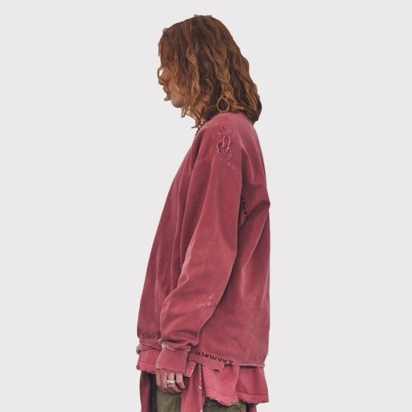 【残り一点】Inactive Crew Sweat With Repaired