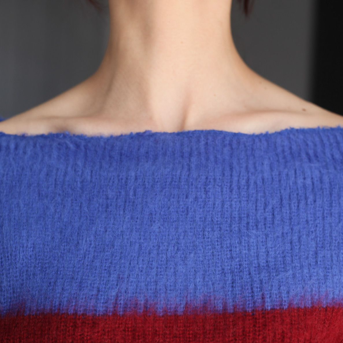 【残り一点】Fuzzy Short Knit