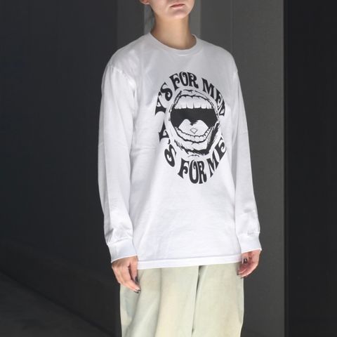 【残り一点】MA LS Tee(LIPS)