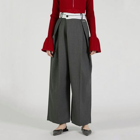 【残り一点】Marbelt Asymmetric Tack Pants