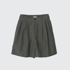 【残り一点】Wool Linen 3Pleated Shorts