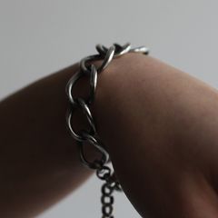 【残り一点】Beautiful Chain Link_M(SILVER)