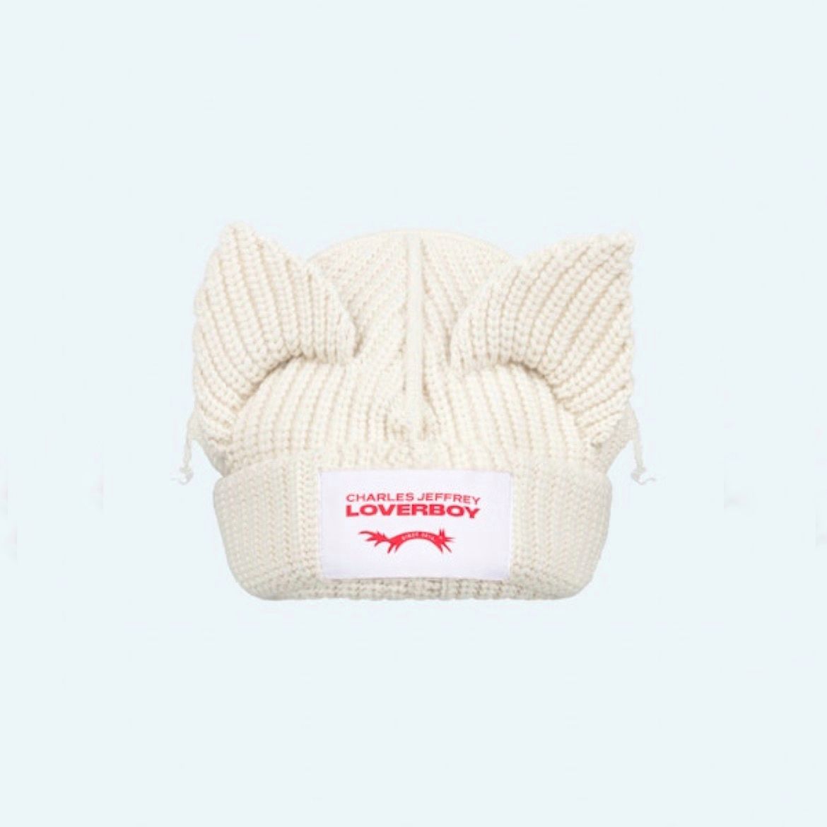 Charles Jeffrey LOVERBOY ニットキャップ ビーニー ねこみみ