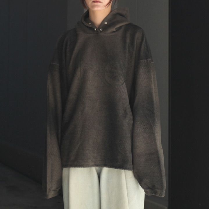 【残り一点】TC Sprayed Terry Hoodie