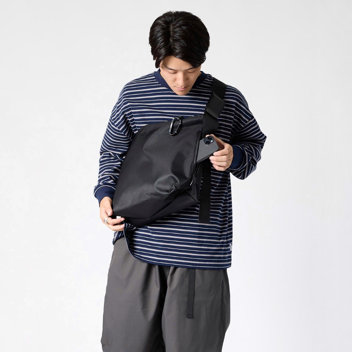 【残り一点】Nylon Messenger Bag(M)