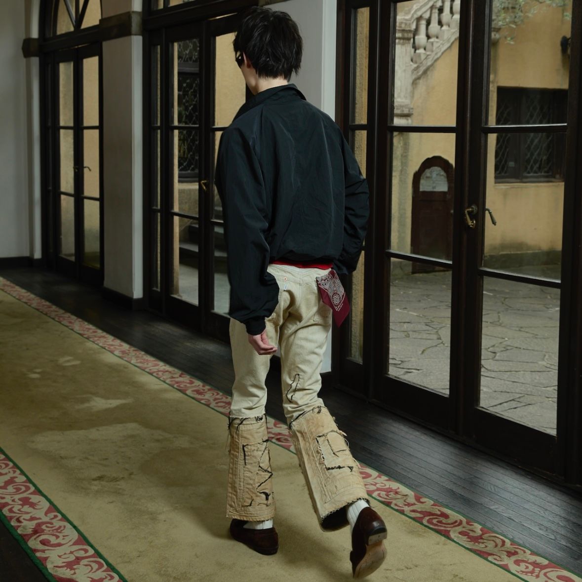 【残り一点】Stratum Denim Pants Flared Cut