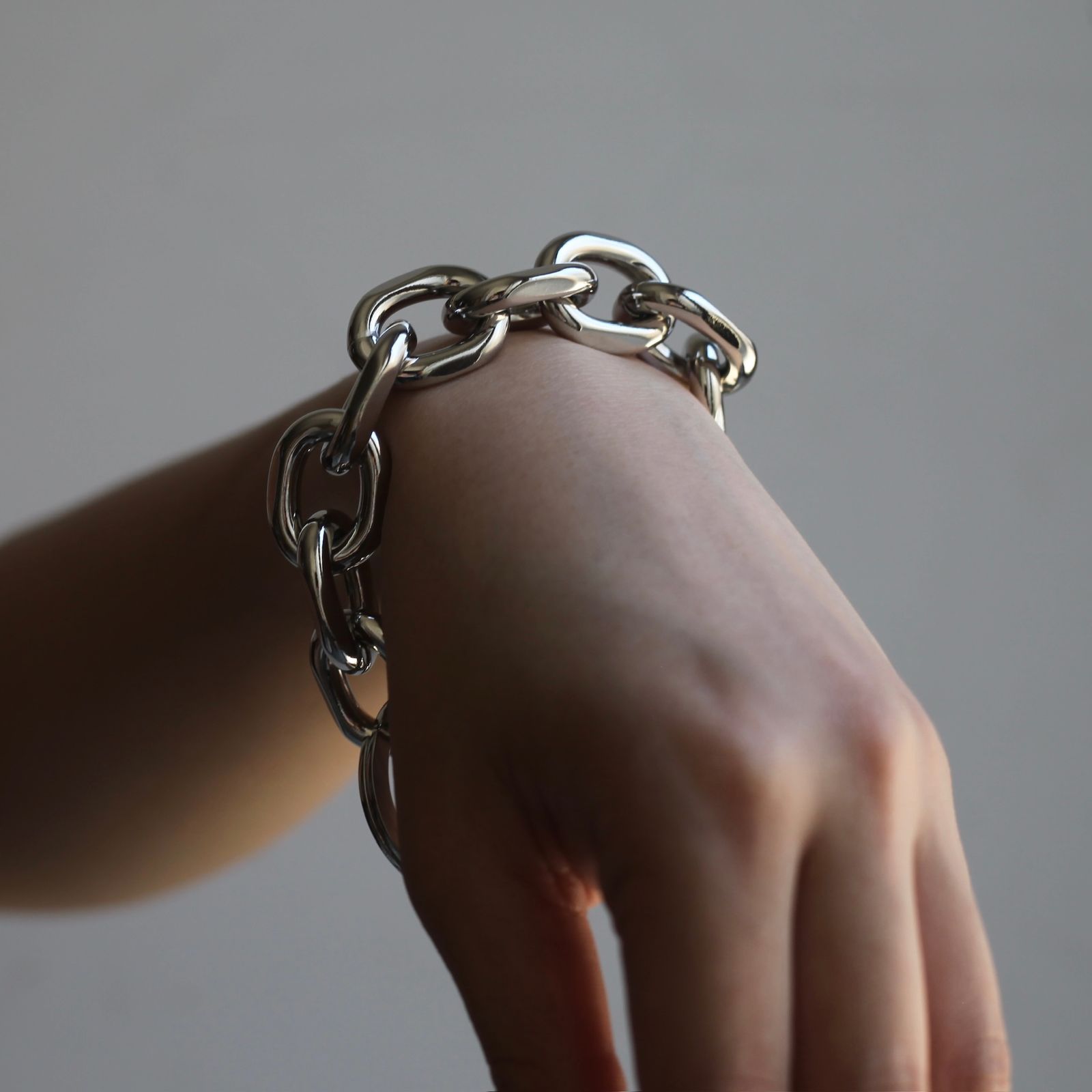 【残りわずか】Cut Oval Bracelet(SILVER)
