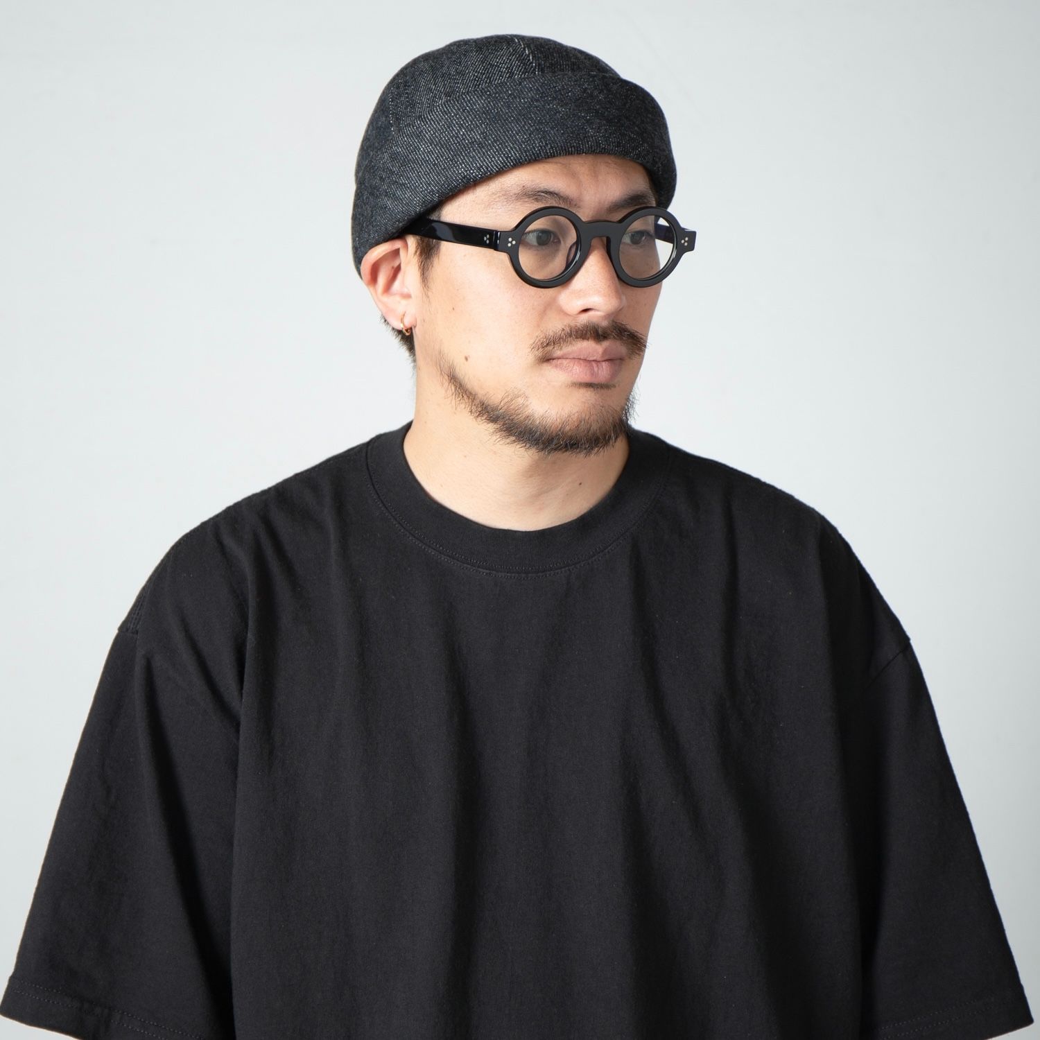 【残り一点】Denim Roll Cap