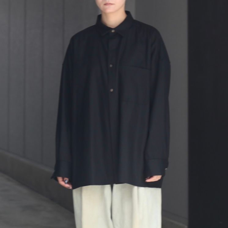 【残り一点】よそいきワイドBOXシャツ
