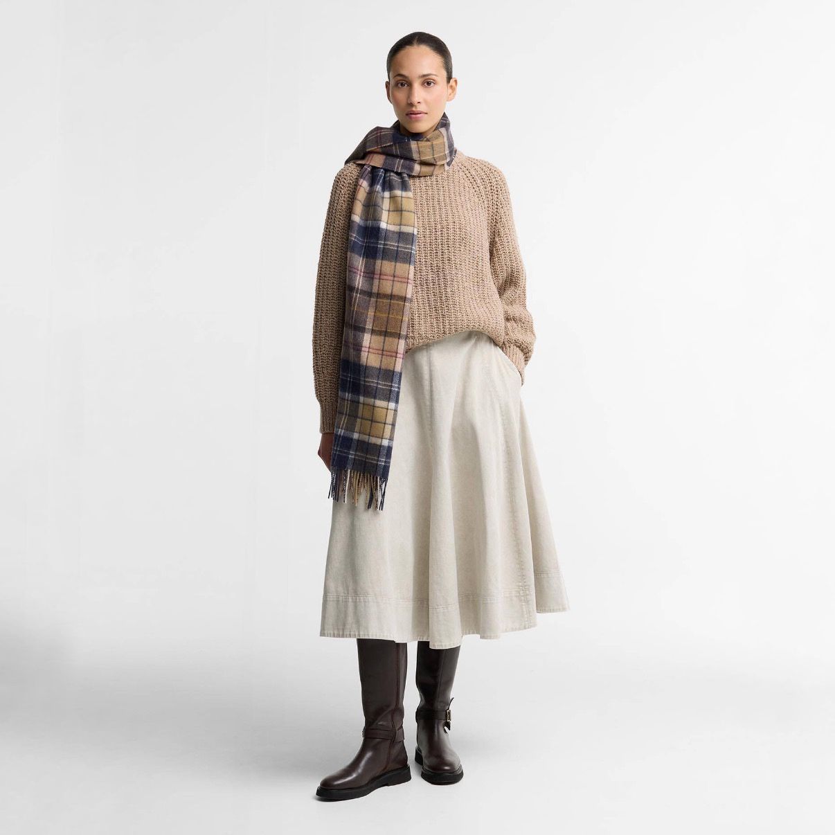 【残り一点】Serena Tartan Scarf