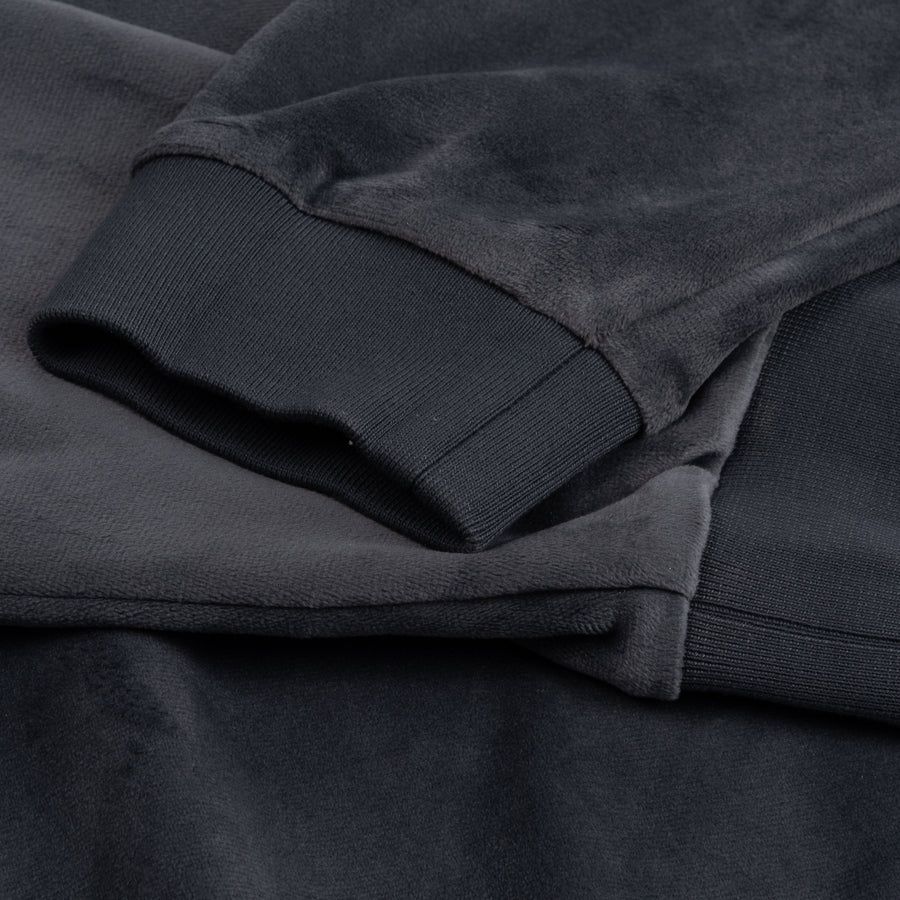 【残り一点】Cursive Velvet Crewneck