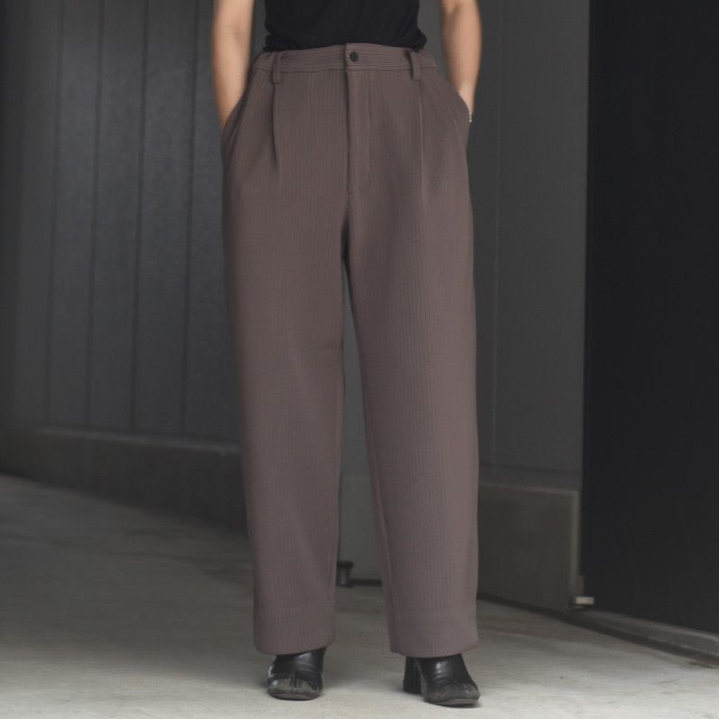 stein - 【残りわずか】Gradation Pleats Two Tuck Trousers | ACRMTSM 