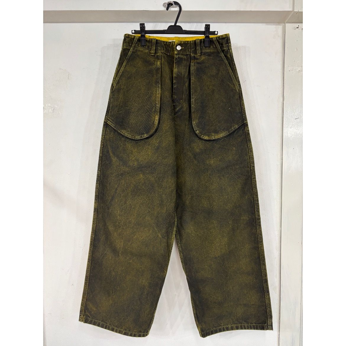 【残り一点】Black Stained Duck Pants