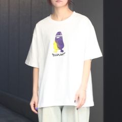 【残り一点】Egg Plant Half Sleeve T-shirt