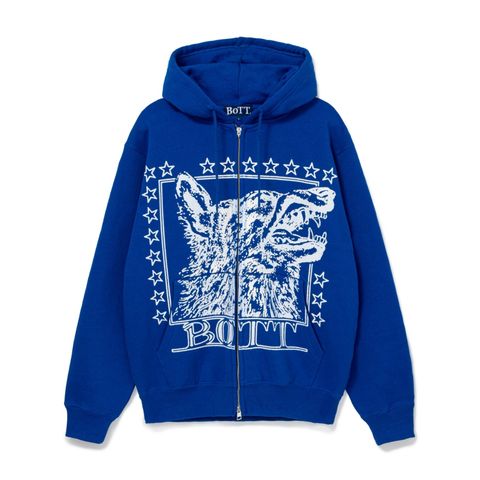 【残り一点】Wolf Zip Hoodie