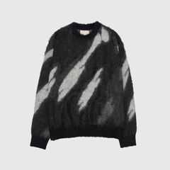 【残り一点】Kid Mohair Jacquard Sweater