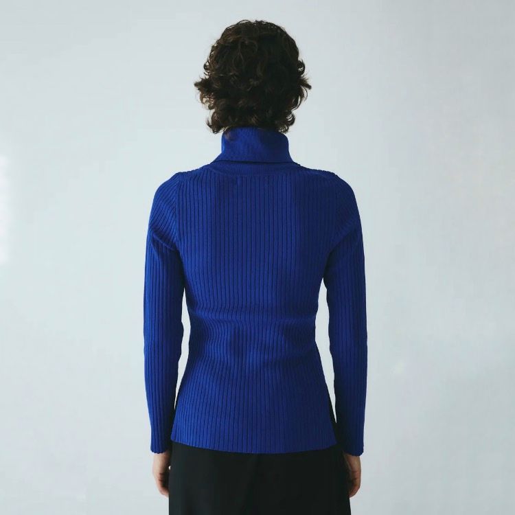 【残り一点】Stand Collar Knit Top