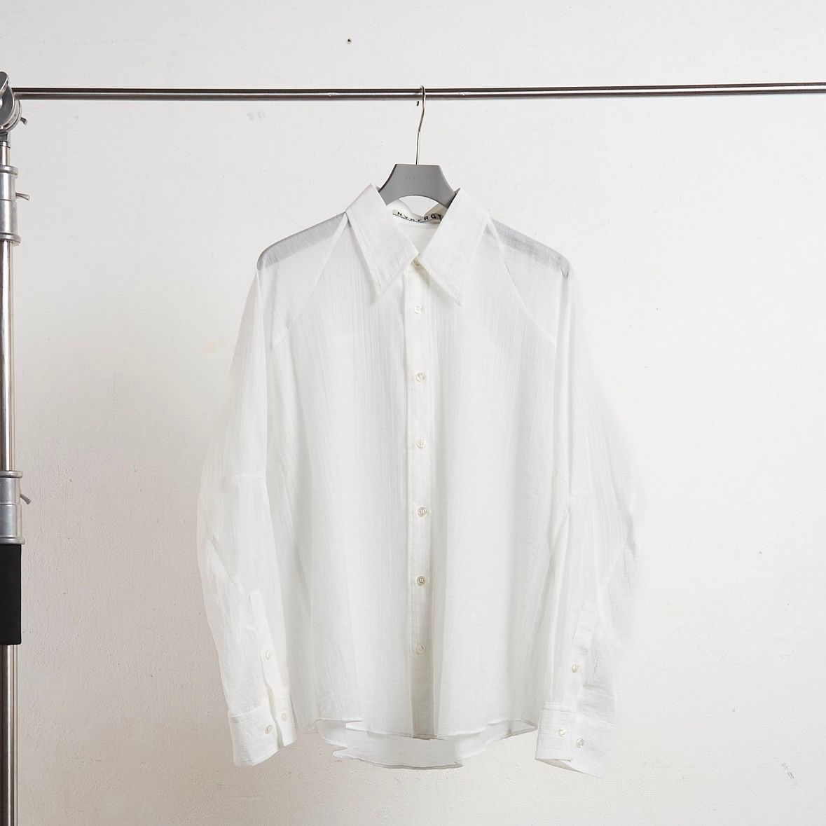 【残り一点】Semi Sheer French Seam Shirt