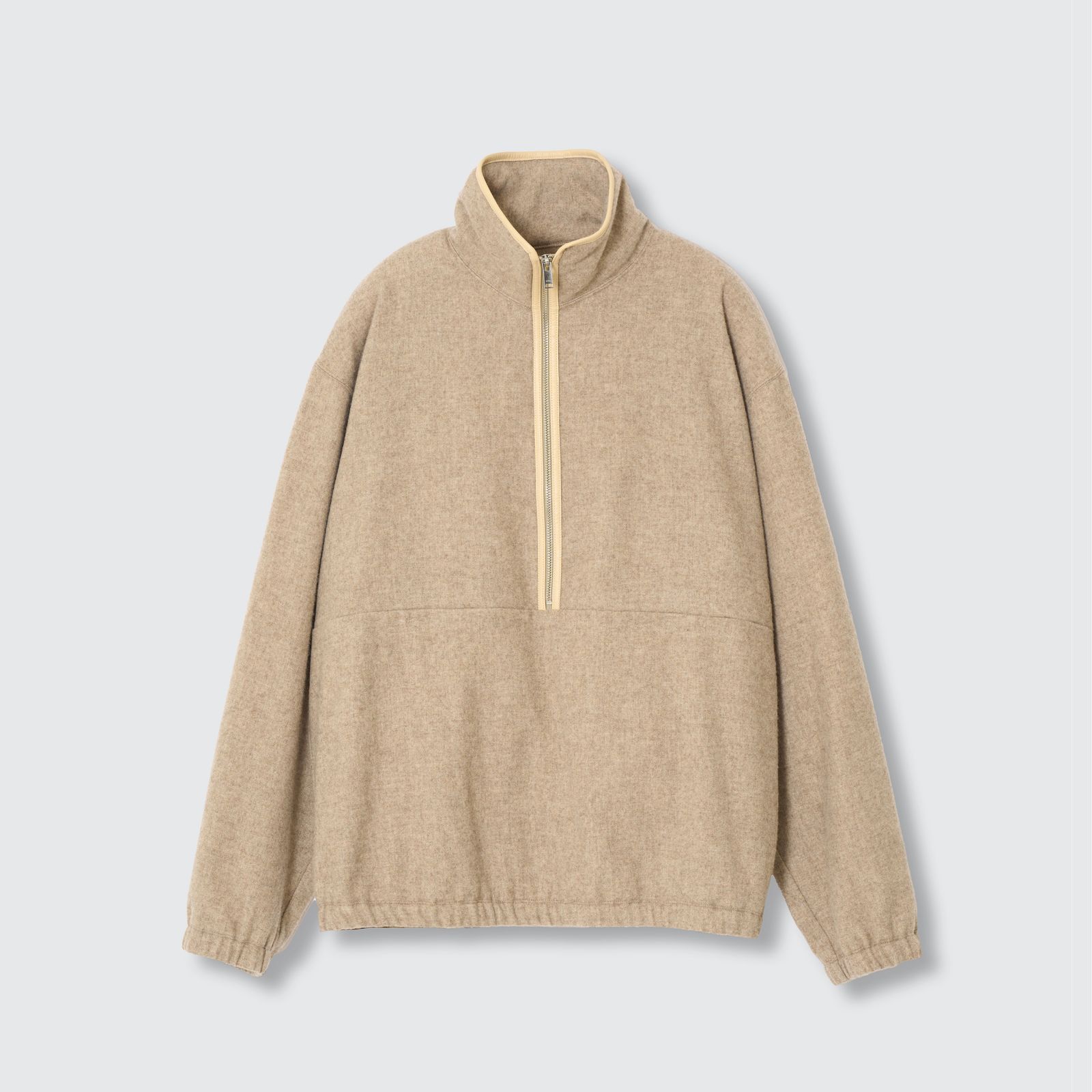 【残り一点】Wool Cashmere Fleece Half Zip Pullover