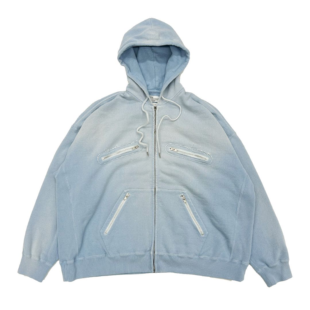 【残り一点】5-Zip Vintage Dyed Hoodie