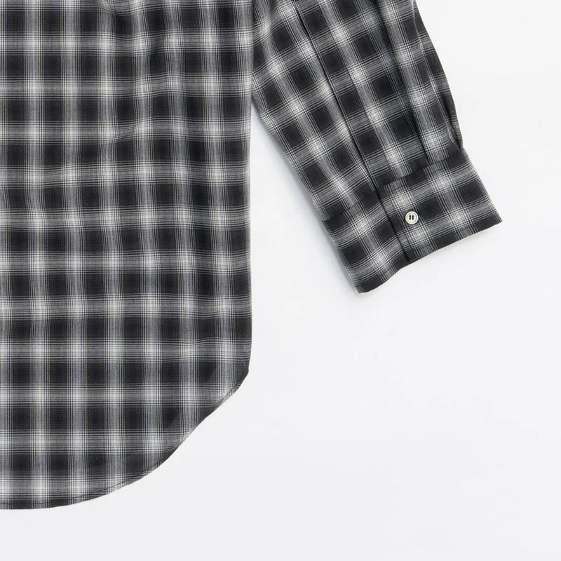 【残り一点】Hoodie Check Shirt