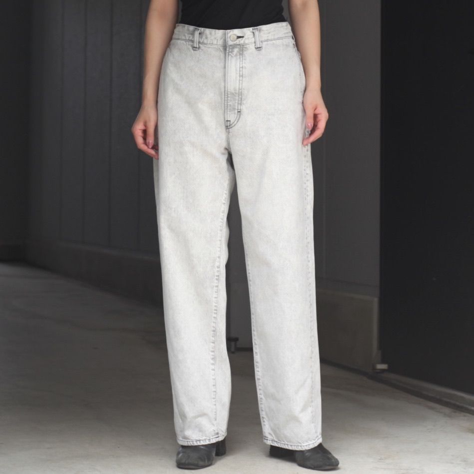 YOKE - 【残り一点】Denim Wide Straight Pants Vintage Wash