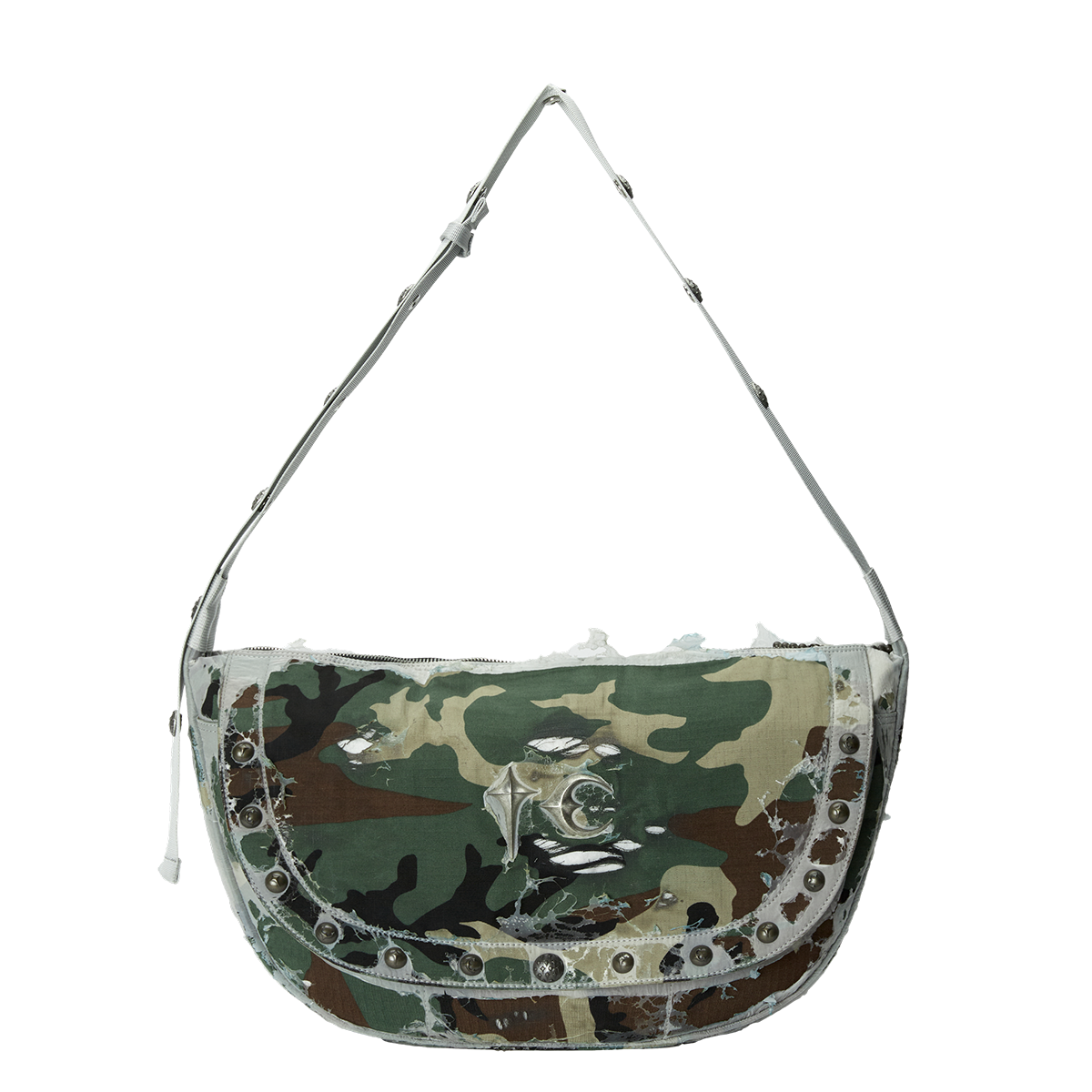 【残りわずか】Burnt Bio Army Messenger Bag