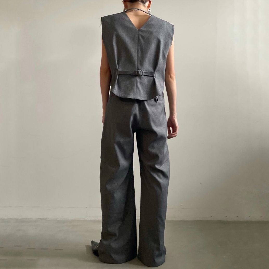 【残り一点】Retro Padded Vest Jacket