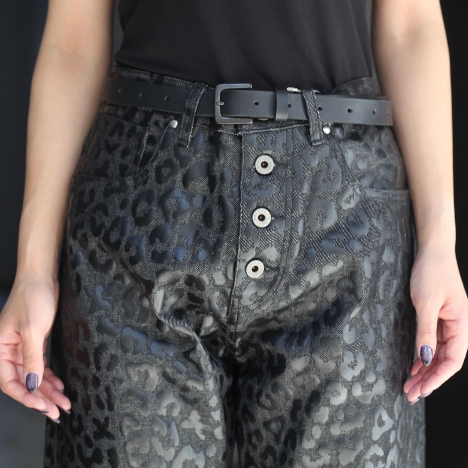 【残り一点】◯△⬜︎✕ Denim Pants