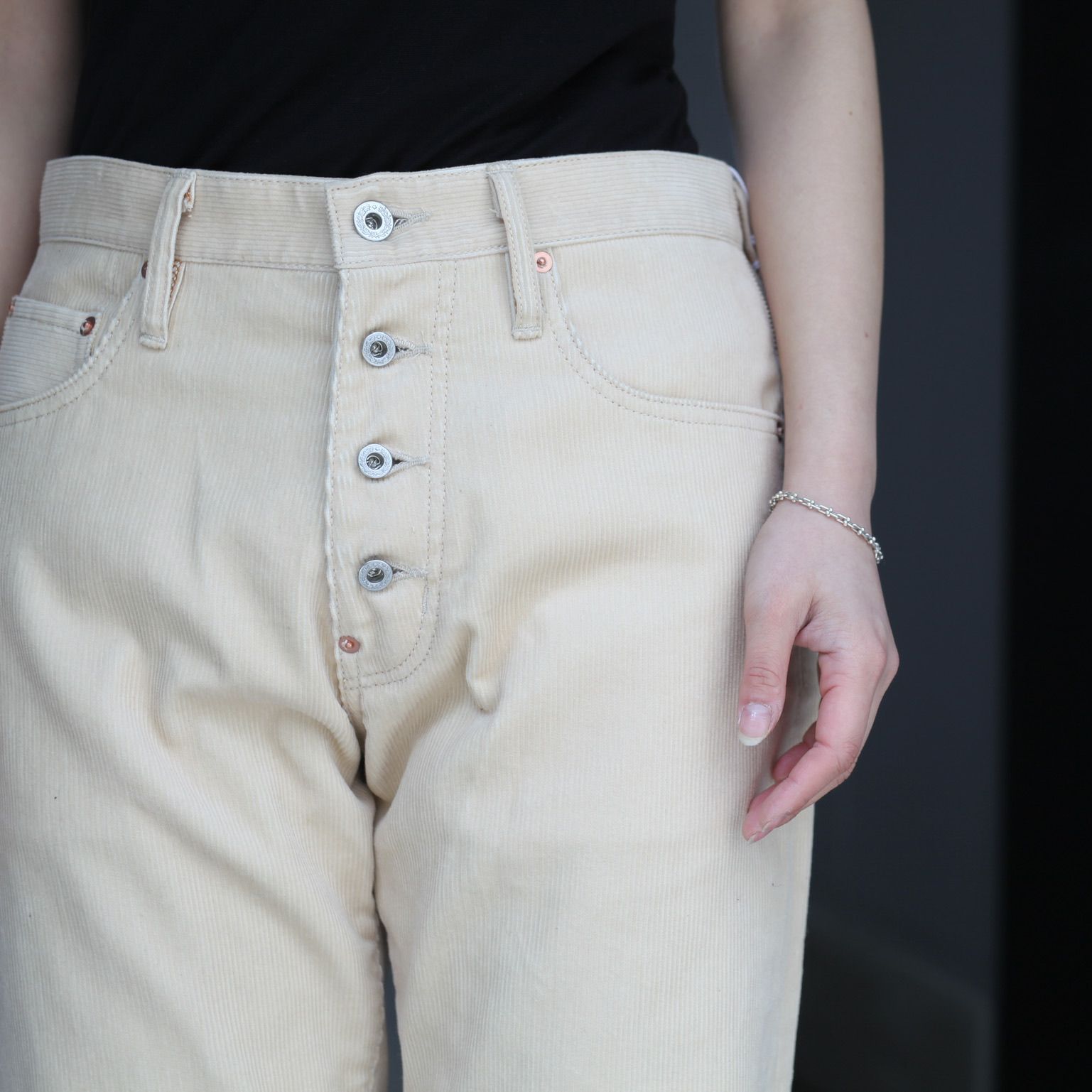 SUGARHILL - 【残りわずか】Corduroy Classic Denim Pants Type502