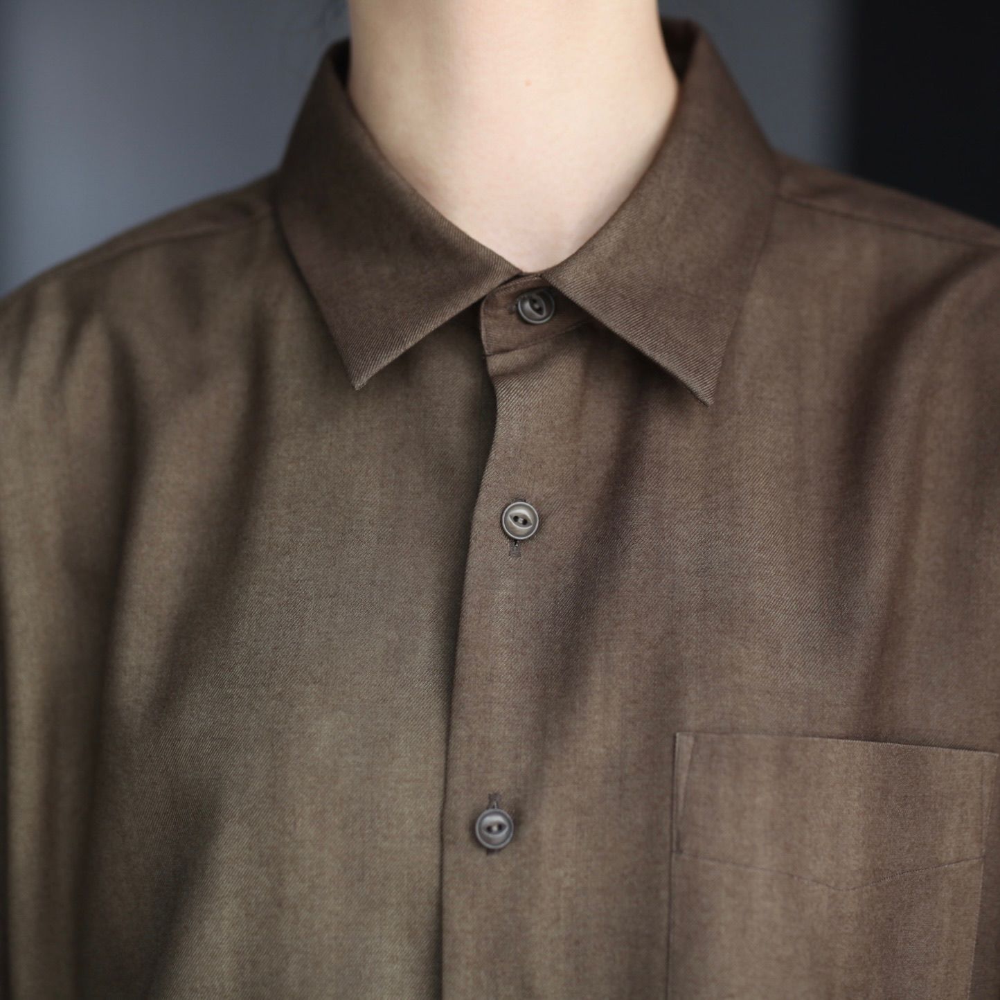【残り一点】Regular Collar Shirt