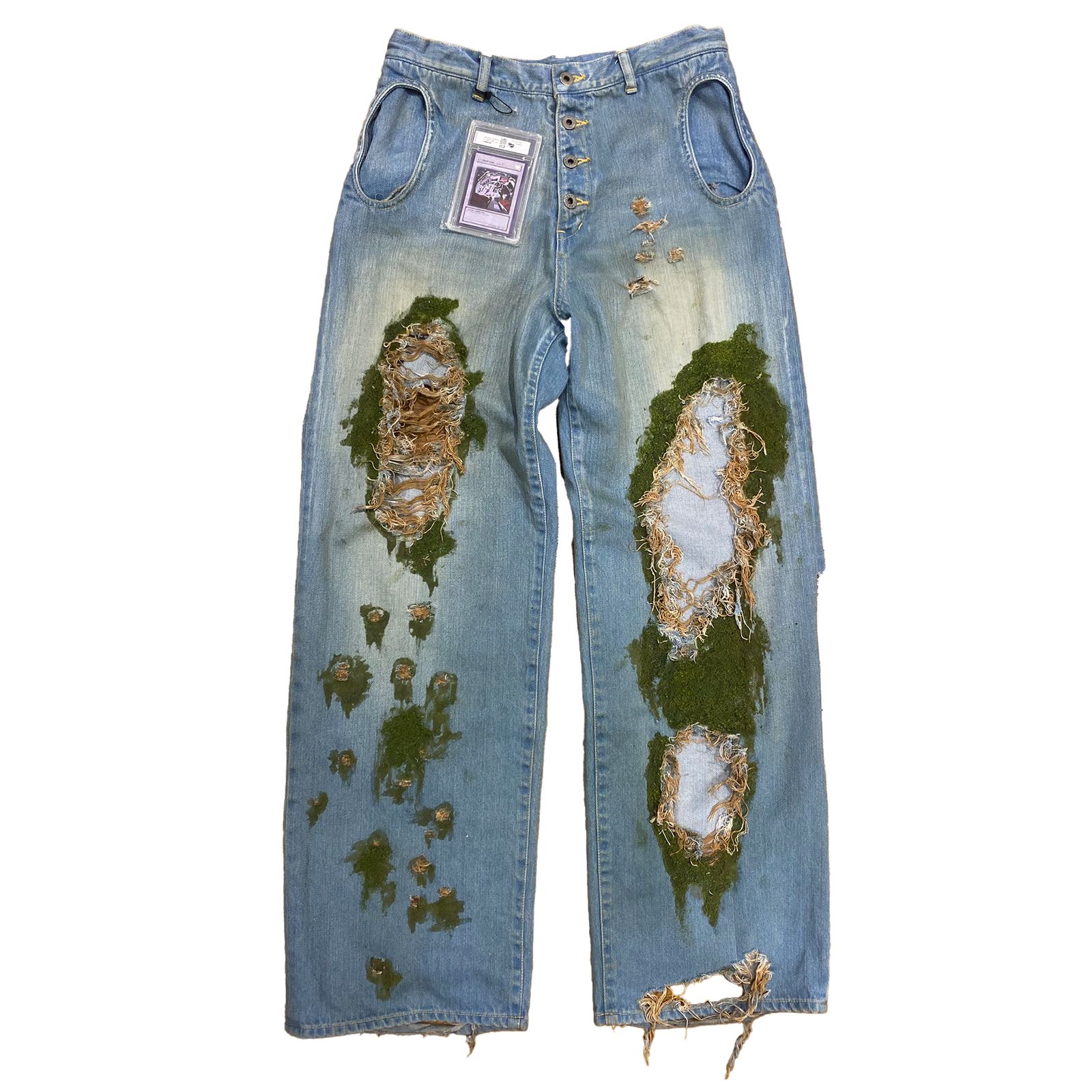 【残りわずか】Warp Hole Denim Moss Ver.