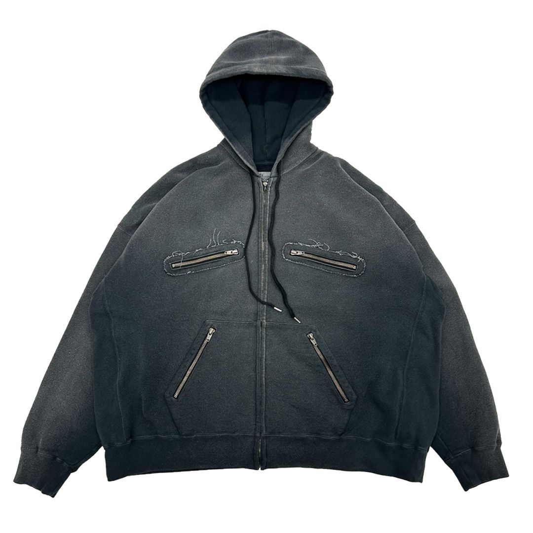 【残り一点】5-Zip Vintage Dyed Hoodie