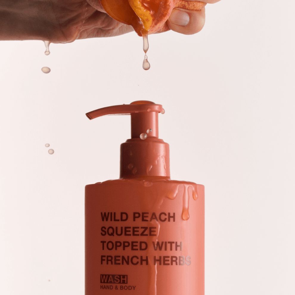 【残りわずか】Hand & Body Wash(WILD PEACH)