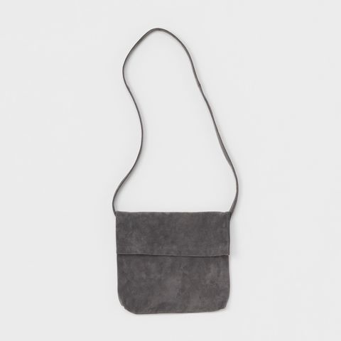 【残りわずか】Pig Flap Shoulder Bag Small(DARK GRAY)