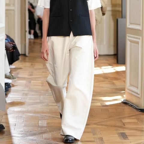 【残り一点】Double Weave Cotton Round Pants