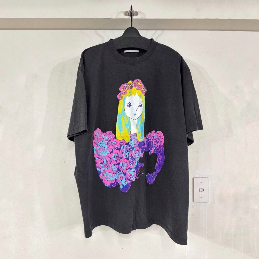 【残り一点】Amy Flower Crown  T-Shirt Bio Washed