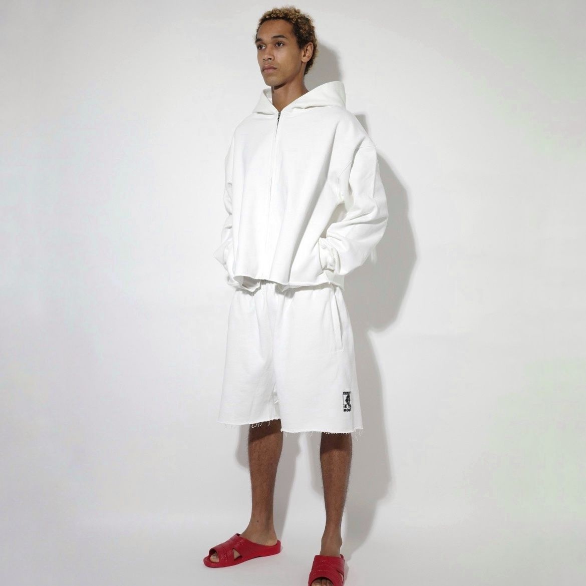 【残り一点】Cut Off Wide Sweat Shorts