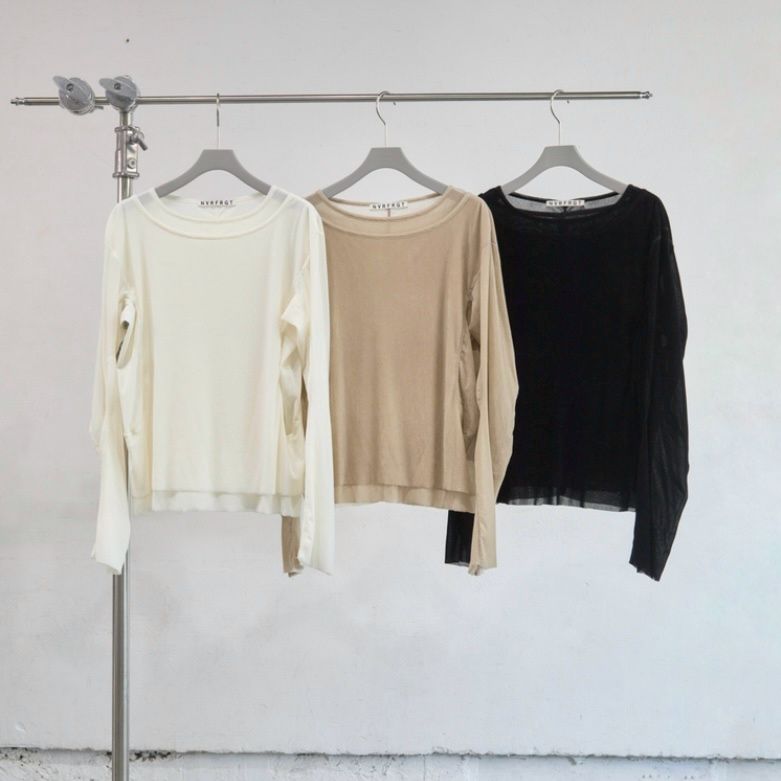 【残り一点】Double Layered Long Sleeve T-shirt
