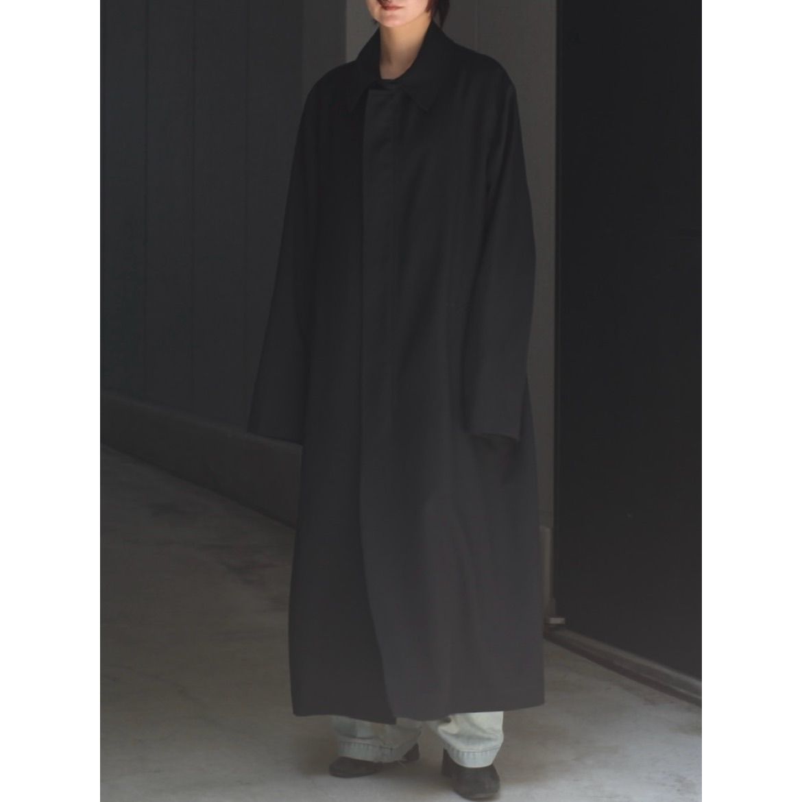ワイズフォーメンY’s for men　ステンカラー　コート　シワ加工 Y's for men - 【残り一点】ステンカラー前FC | ACRMTSM ONLINE
