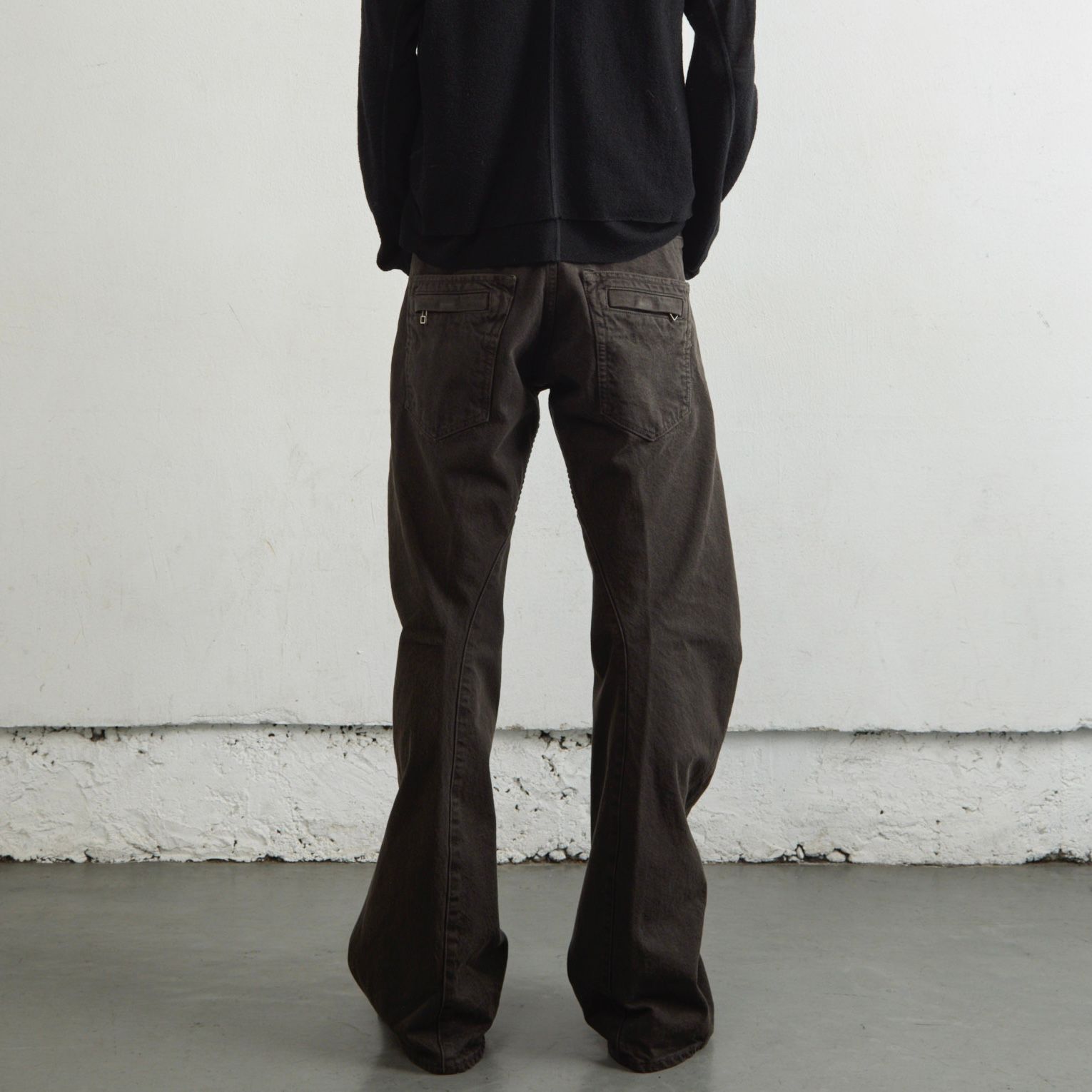 【残りわずか】3D Twisted Moto Jeans