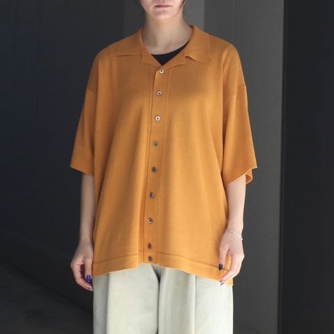 【残り一点】Washi Open Collar S/S Shirt