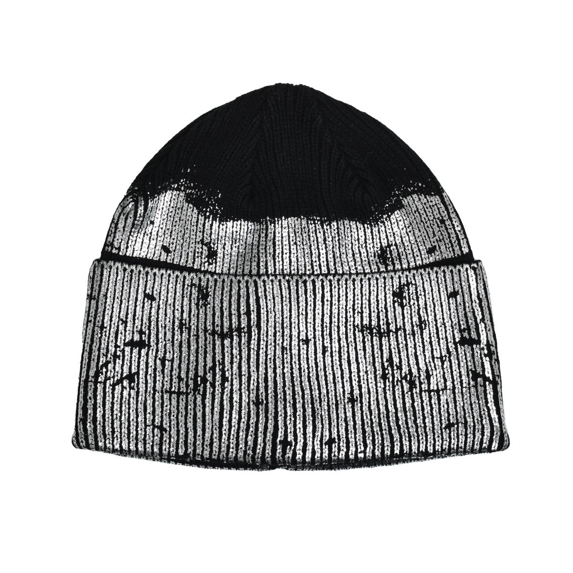 【残り一点】Foil Print Knit Cap