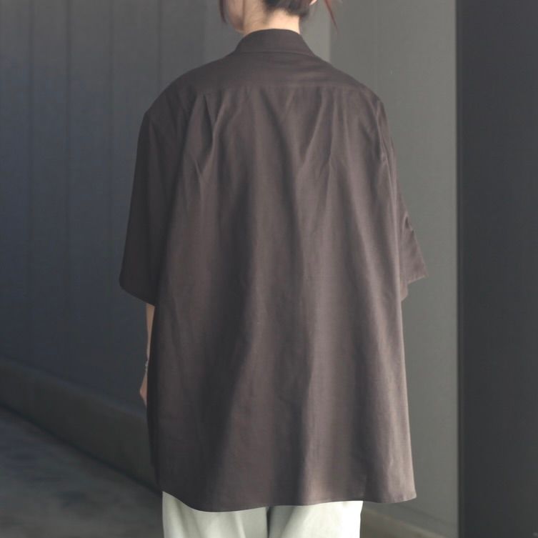 【残りわずか】Open Collar S/S Shirt