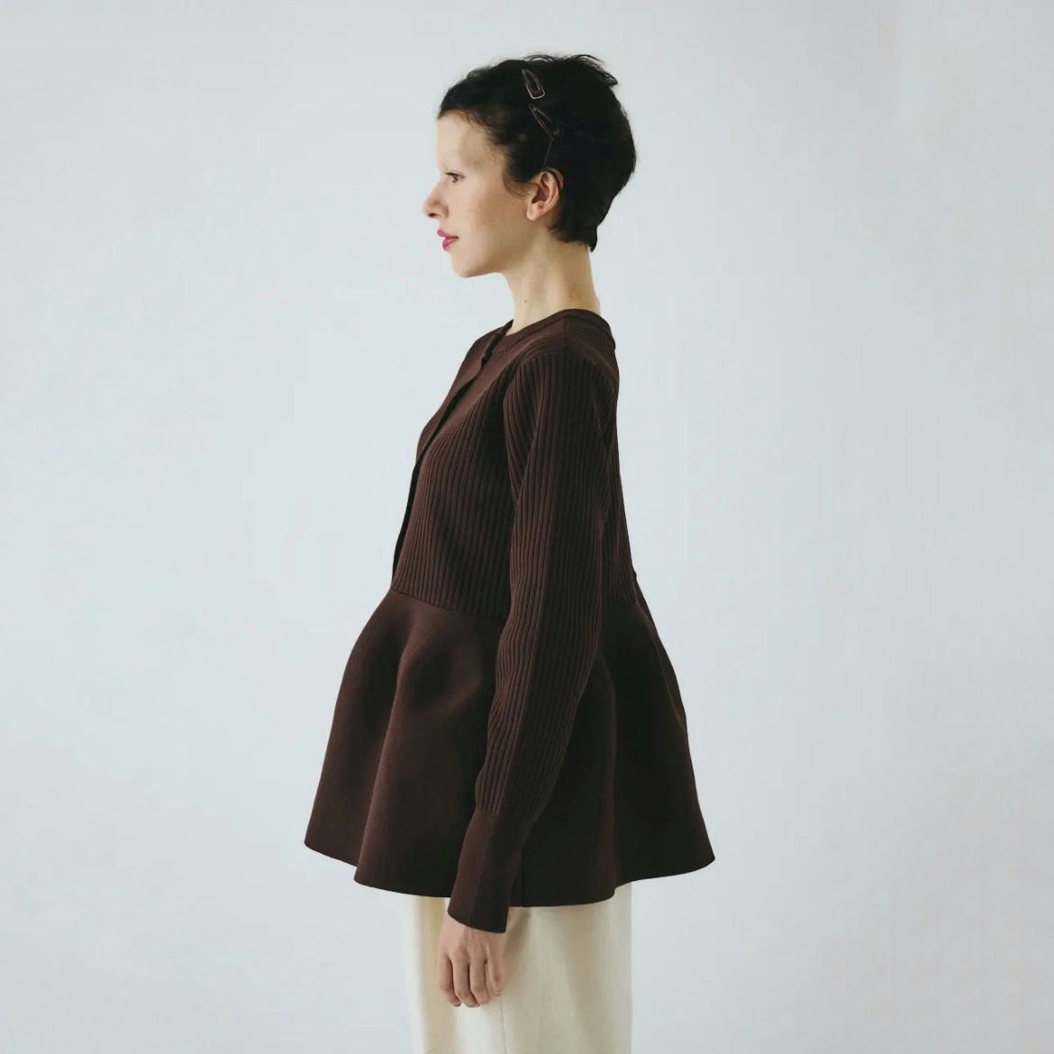 【残り一点】3way Flare Knit Tops