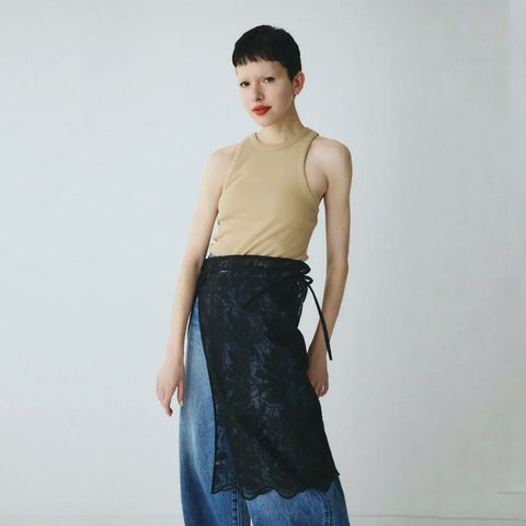 【残り一点】Lace Wrap Skirt