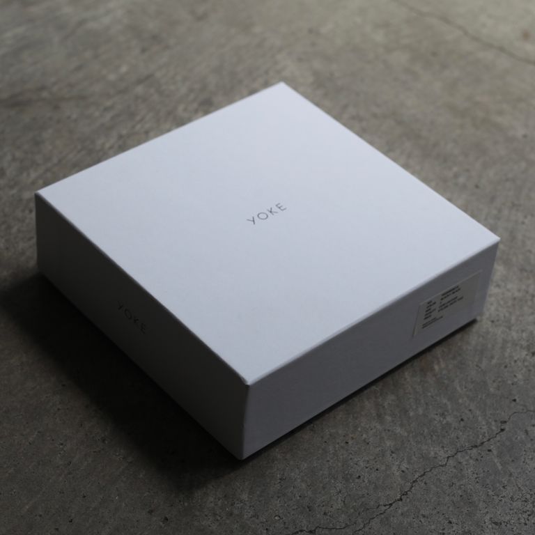 YOKE - 【残りわずか】Narrow Leather Belt(BLACK×SILVER